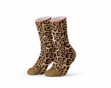 Dames sokken met print - Fancy Leopard (3-pak)