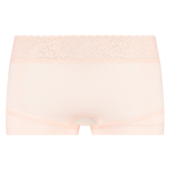 RJ pure color ladies short/lace - Perzik