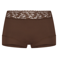 RJ pure color ladies short/lace - Espresso